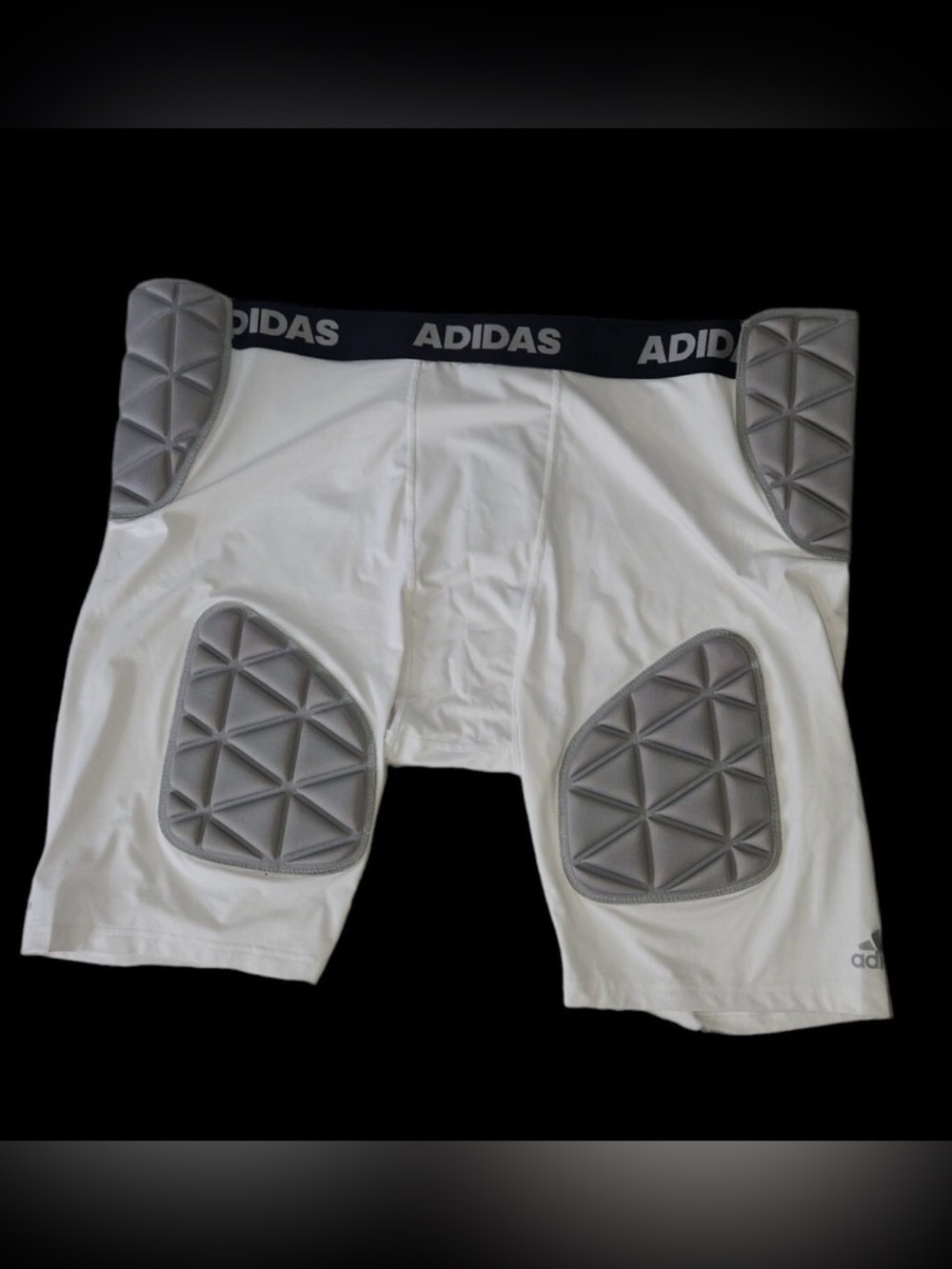 NWT adidas Men’s Force 5-Pad Integrated Football Girdle White 4XL IP9106